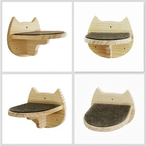 Cat floating shelves, perch, wall steps